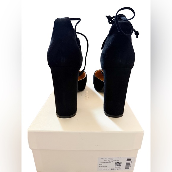 Sezane Alessia Black Platform Mary Jane Heels - Picture 10 of 16